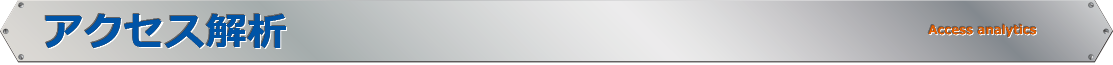 アクセス解析